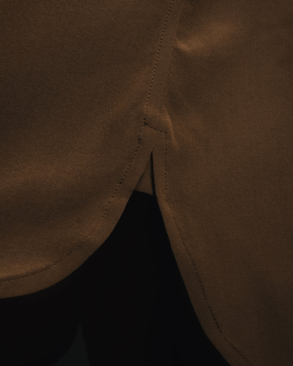 "SAINT LAURENT" 2021AW silk crepe de chine french-cuff shirt