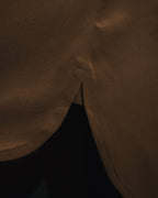 "SAINT LAURENT" 2021AW silk crepe de chine french-cuff shirt