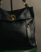 -SPECIAL- “YVES SAINT LAURENT rive gauche”
2008-2012 Muse two leather shoulder bag