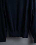 "HERMES" 80's-90's Minimalist design cotton knit