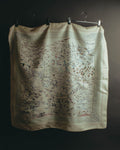 "Hermès" 00's Pastel bird print silk scarf
