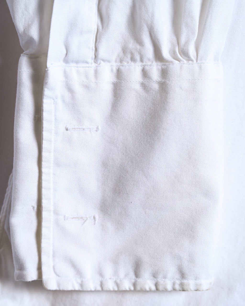 BROOKS BROTHERS/ Relax Fit Cotton French Cuff Shirt White