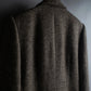 "Yves Saint Laurent Rive Gauche"
Fly front tweed chester coat