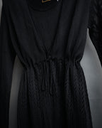 “FENDI” 90’s-00’s Openwork knit ensemble