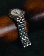 "Yves Saint Laurent" 90’s classically proportioned bracelet dress watch