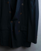 "JEAN PAUL GAULTIER HOMME"
Oversized shadow stripe set up