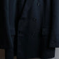 Vintage peak lapel double breasted tailored jacket