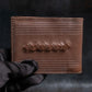 "BOTTEGA VENETA" Braided design leather bifold wallet