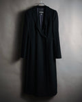 –SPECIAL– "GIORGIO ARMANI"
90’s Borgonuovo 21 pinstripe fly front long coat