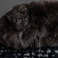 "Weekend Max Mara" Fur trimmed design collar tweed flare coat