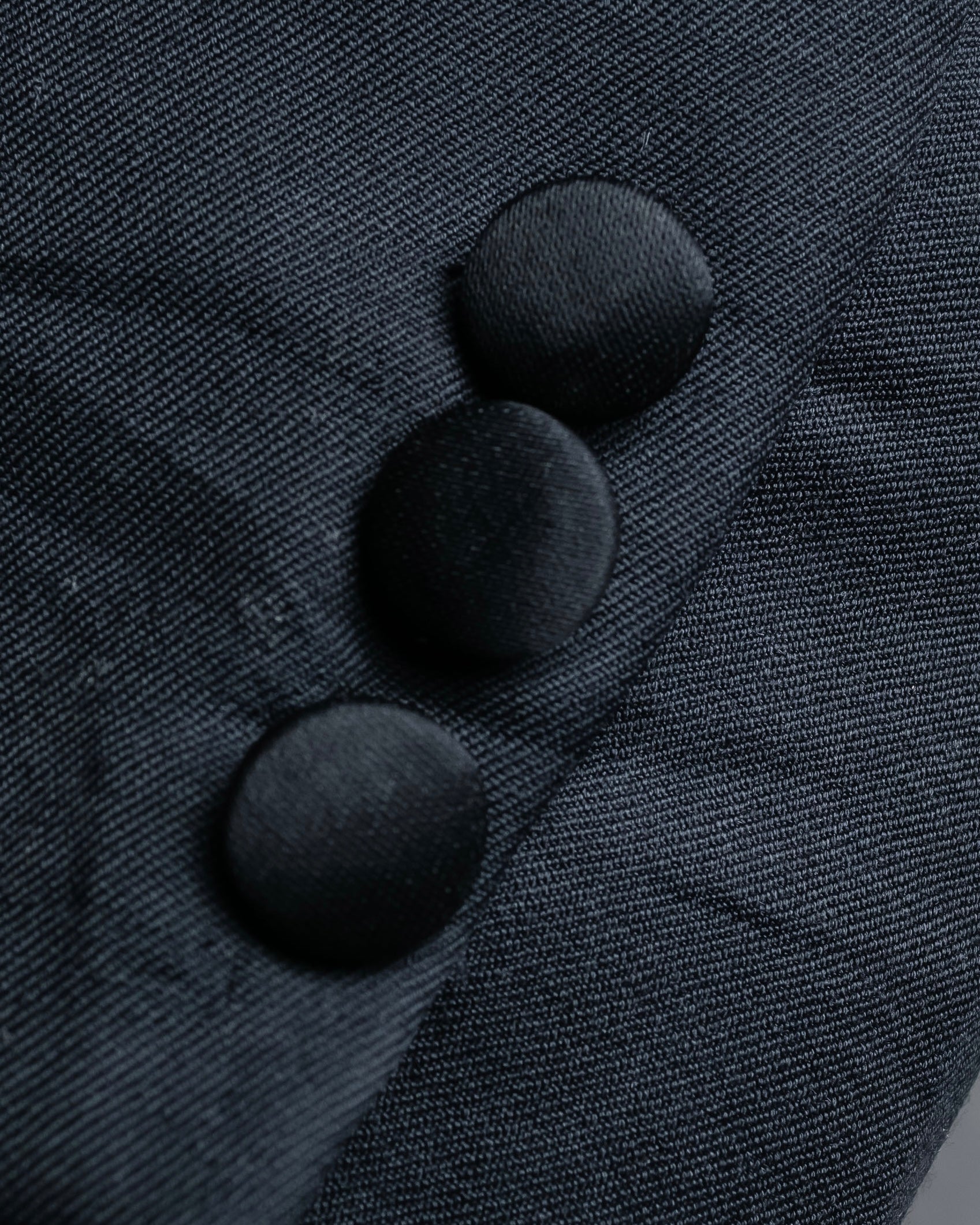 "Vintage shawl collar smoking jacket"