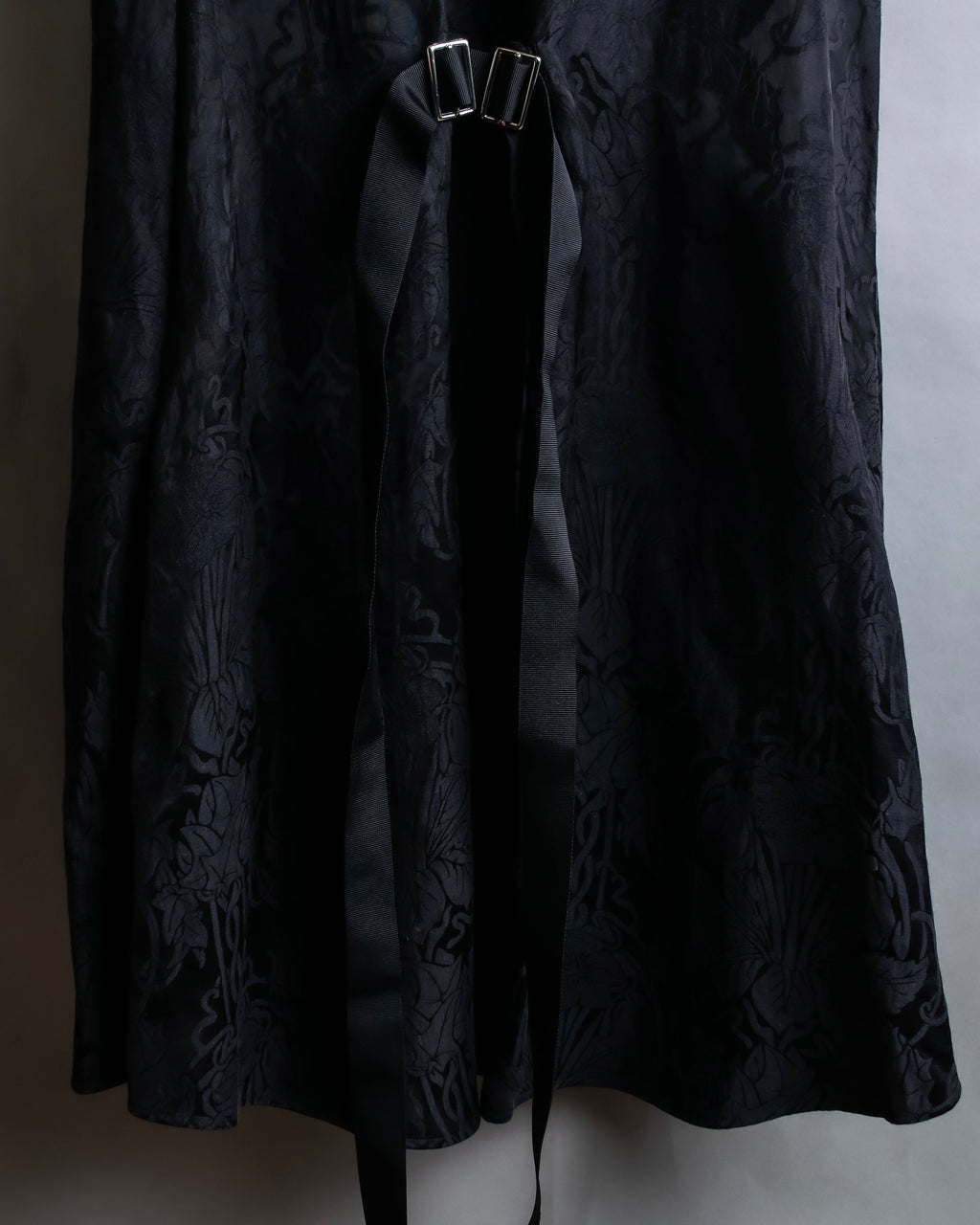 "Olivier Theyskens" Jacquard metal parts design sleeveless dress