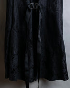 "Olivier Theyskens" Jacquard metal parts design sleeveless dress