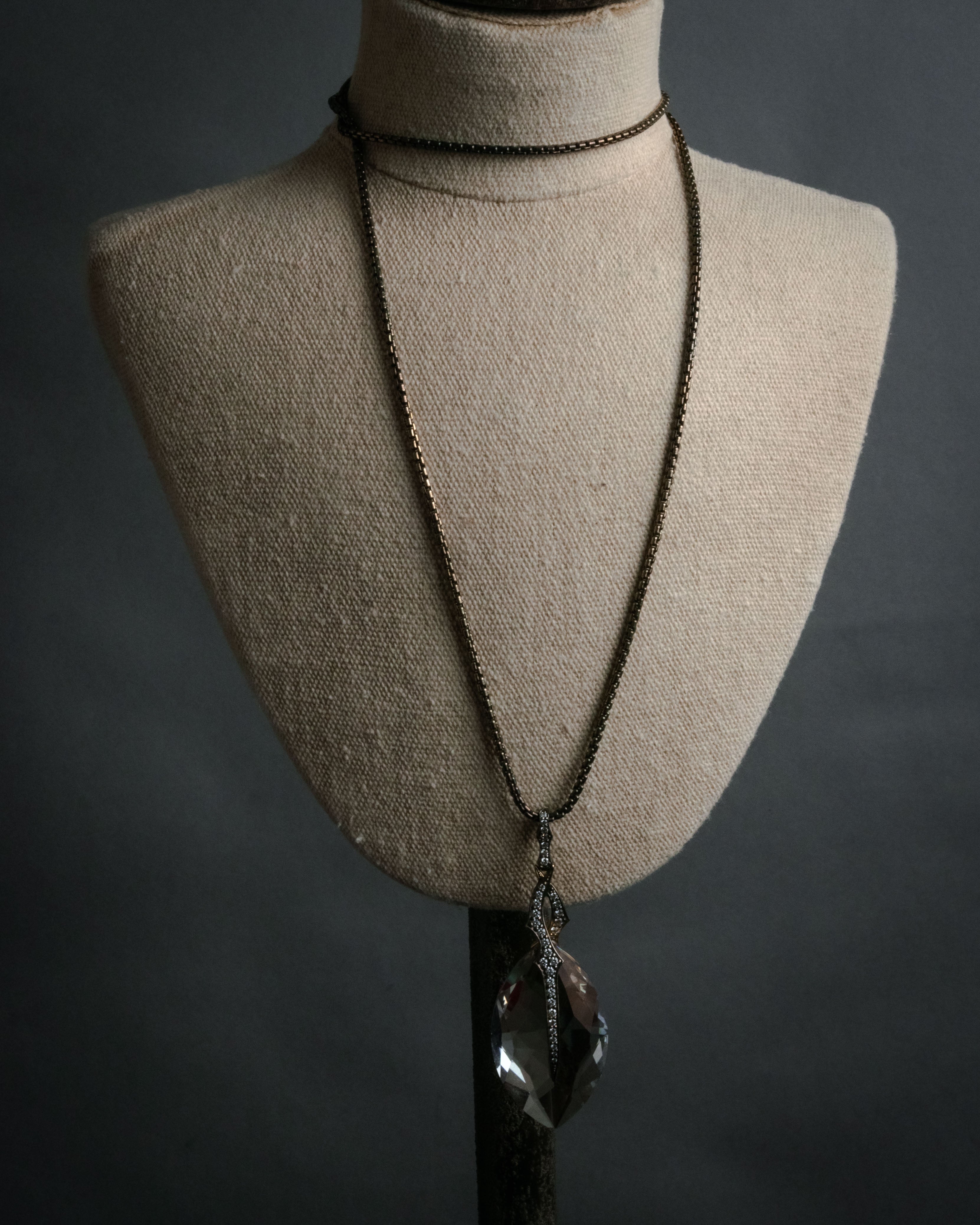 “Stephen Webster” 2000-2010 Crystal haze pendant necklace