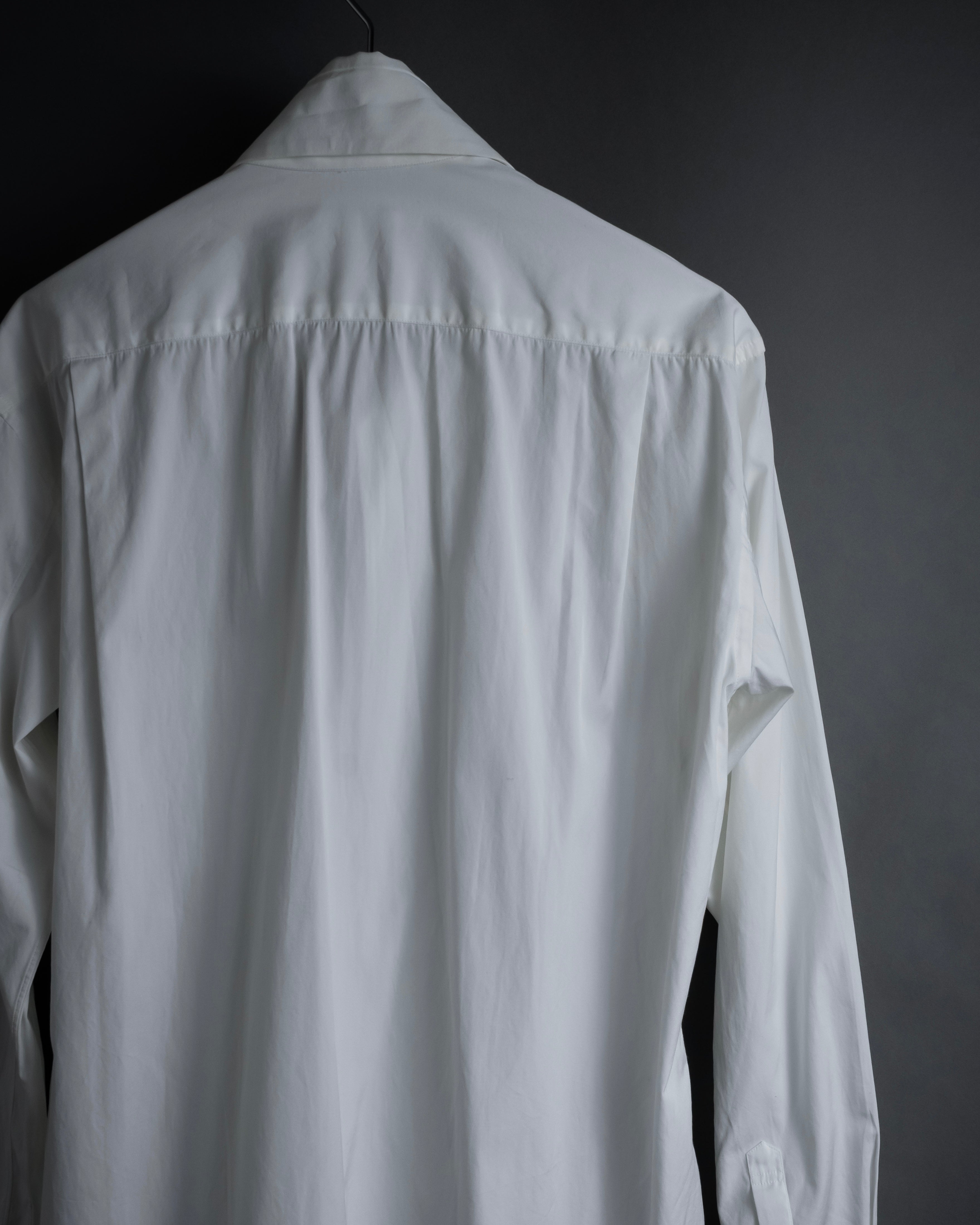 "COMME des GARCONS SHIRT" 01AW French cotton bowtie shirt