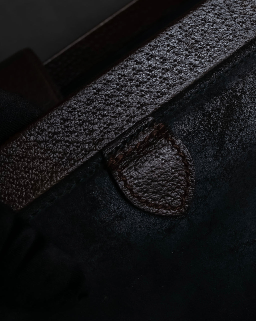 "BALENCIAGA" Circle lock design leather doctor bag