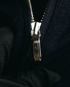 "Loro Piana" 00's-10's Refined cotton half-zip sweater