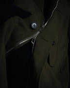 "Dior" 22AW Kim Jones design military detail hooded coat