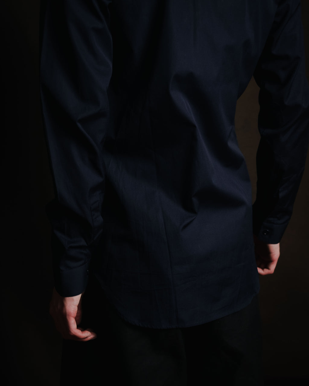 "Dior" 2017 AW Minimal fly-front bee-embroidered shirt