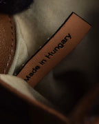 "Chloe" Fleur motif design leather long wallet