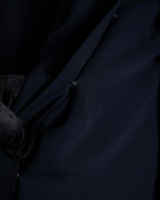 "Maison Margiela" 16SS Bow tie draping shirt