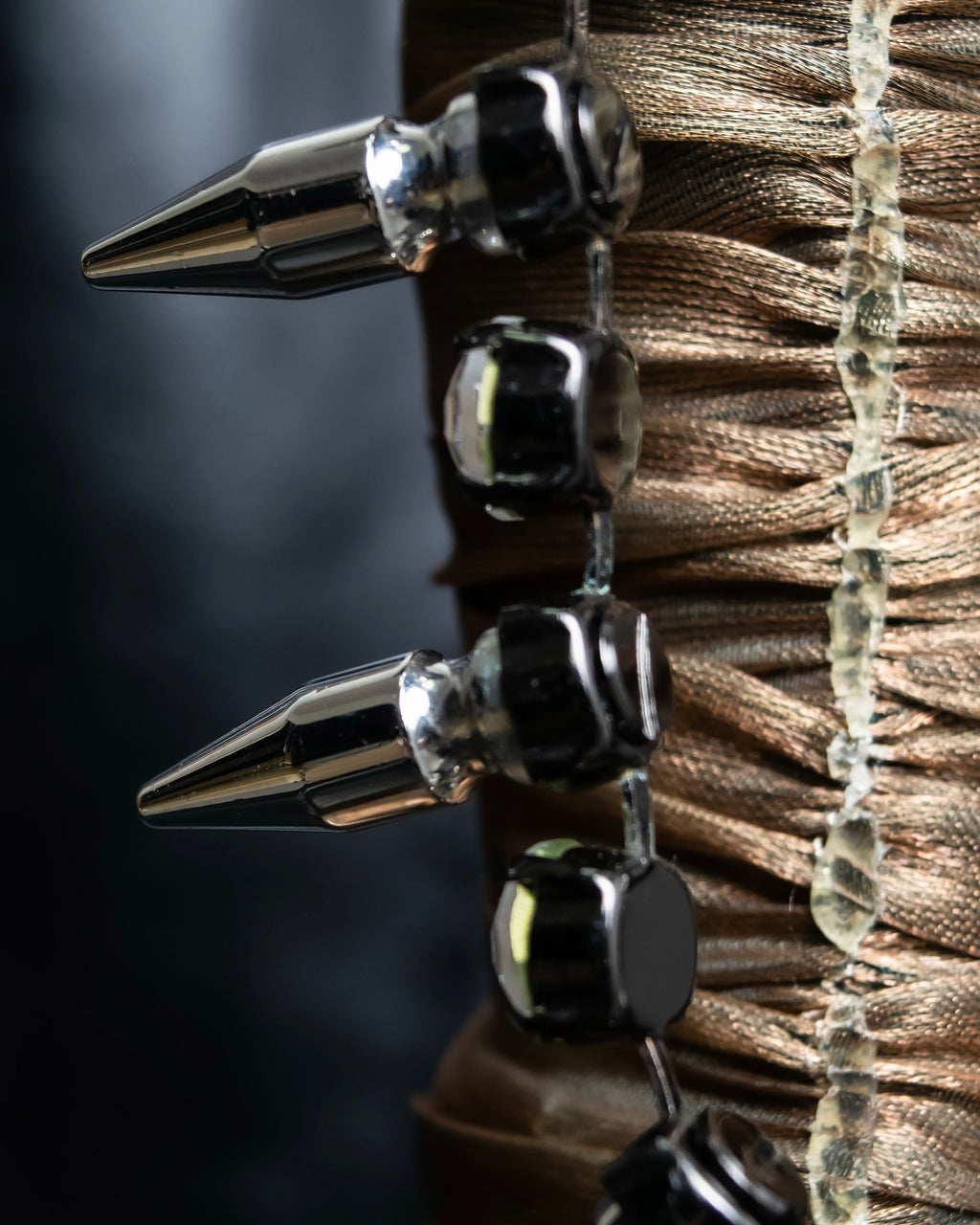 "N21 NUMERO VENTUNO" Studded diamond combination necklace