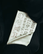 "BALENCIAGA" 80's-90's Textured linen blend shirt