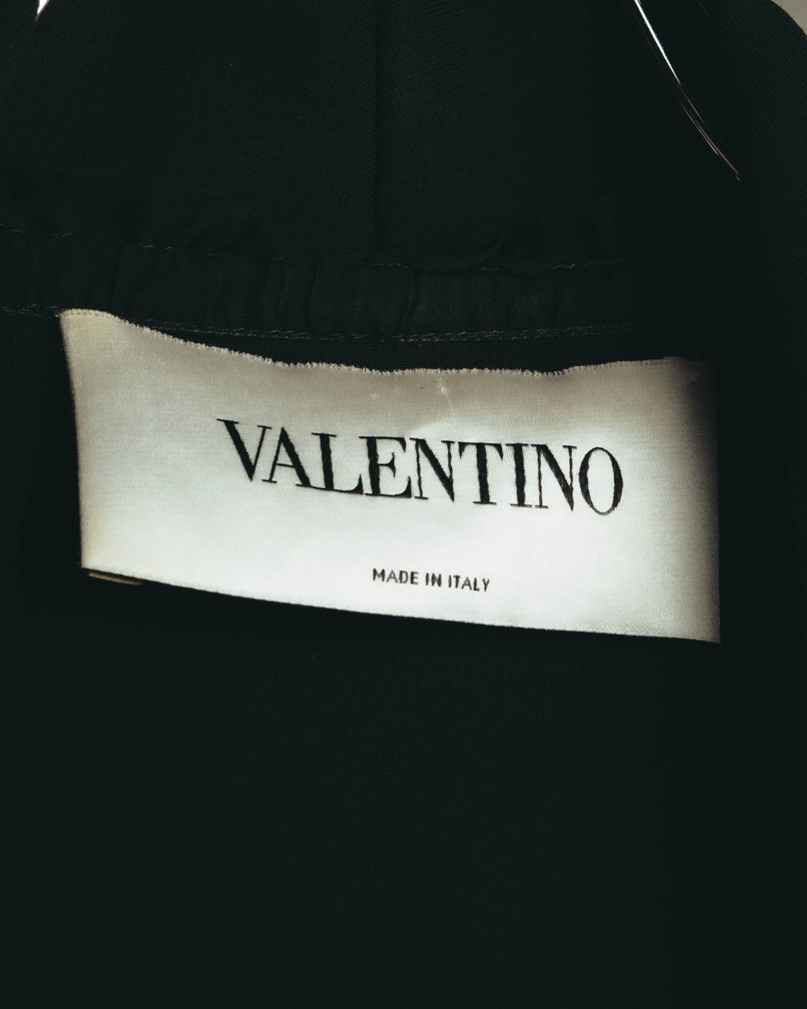 “VALENTINO” 2015-2018 Draped ruffle long coat