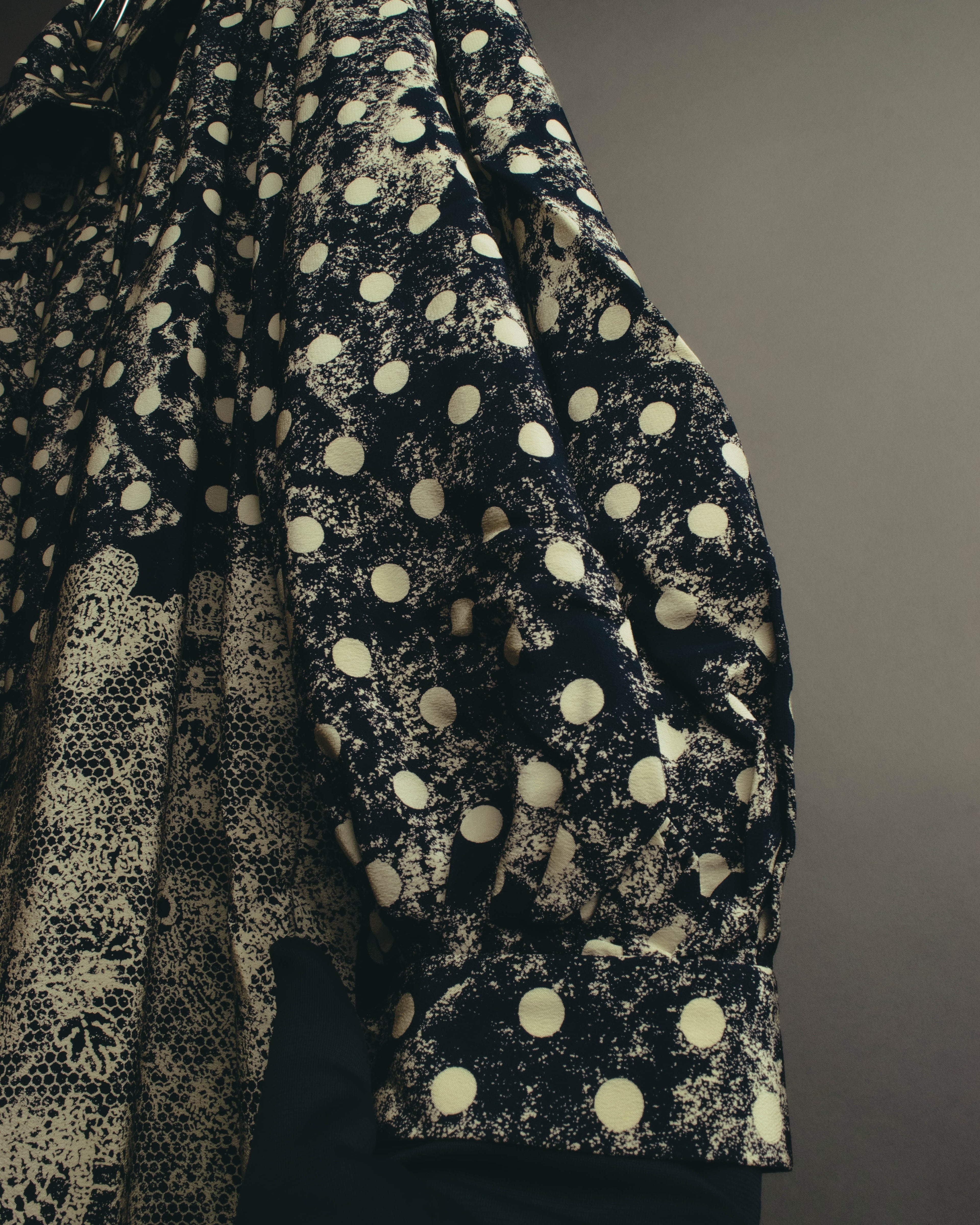 "Christian Dior" 80's-90's Elegant printed silk blouse