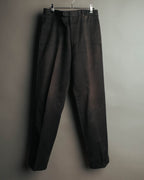 -SPECIAL- "Hermès" 90's-00's Refined cotton trousers