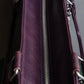 "JEAN PAUL GAULTIER" Horizontal star＆moon chain design purple leather bag