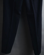 "JIL SANDER" 90’s pure new wool minimalist slacks