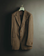 "ARMANI COLLEZIONI" 00's Cashmere blend glen check two piece suit