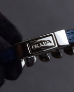 "PRADA" Petal motif crystal bracelet