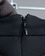 "Alexandar McQueen" Side fabric drape mid length skirt