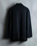 "Salvatore Ferragamo" Gancini design rayon mix cardigan