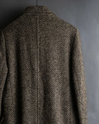 Vintage irish tweed long coat