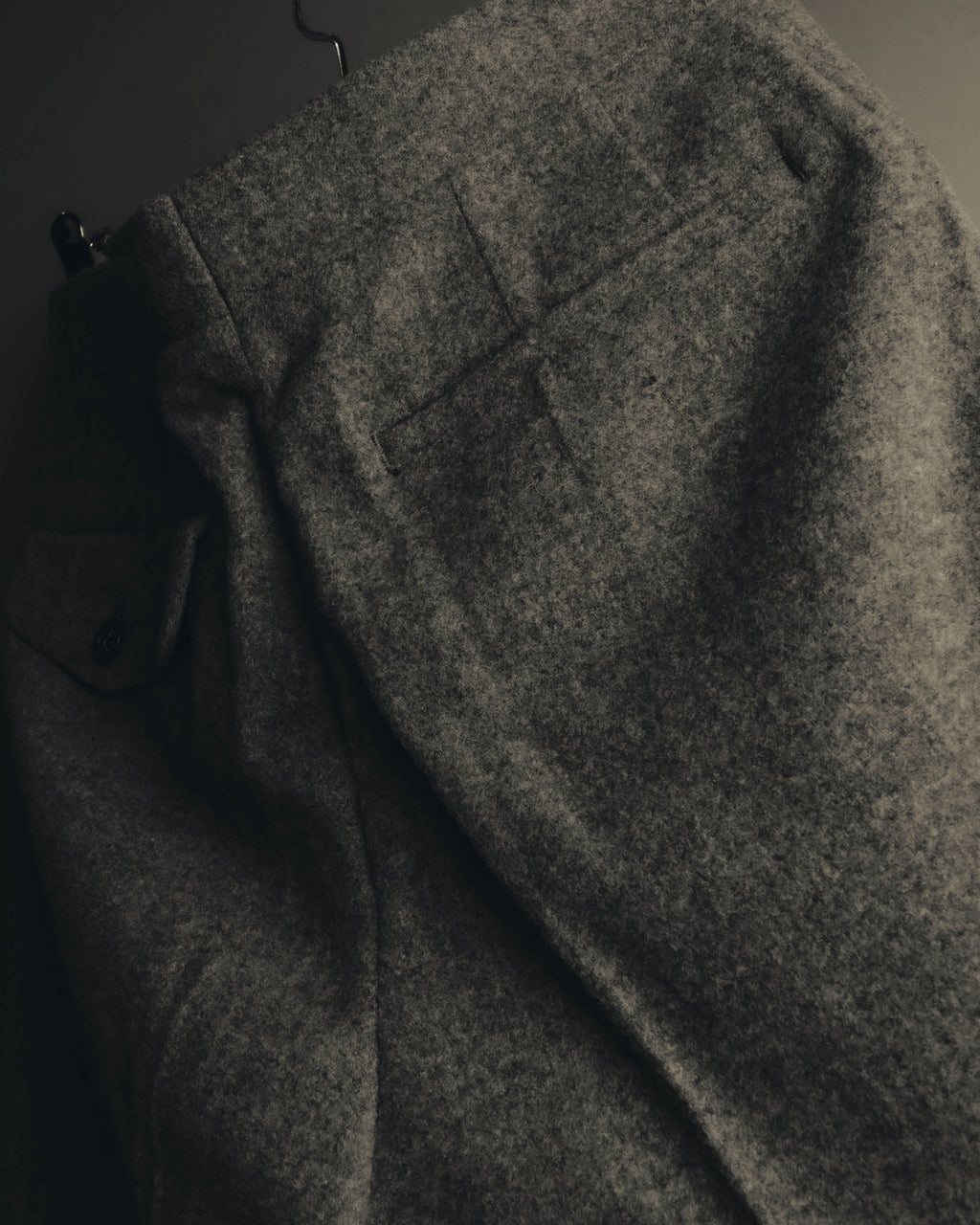 "tricot COMME des GARÇONS" 90's Brushed wool wide trousers