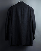 "BURBERRY" Marbled wool unlined tailored jacket