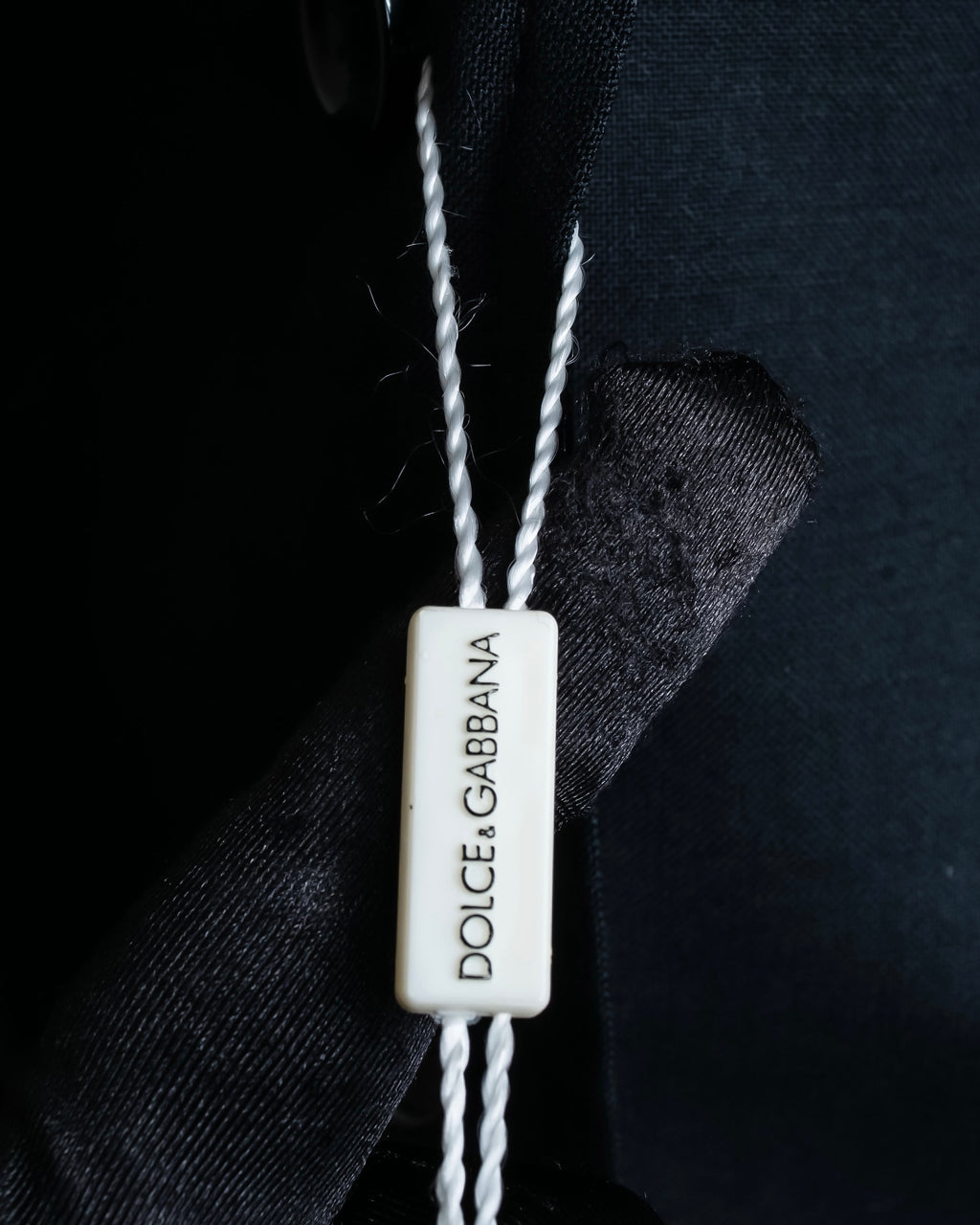 "DOLCE &amp; GABBANA" Waist shape wool soutien collar jacket