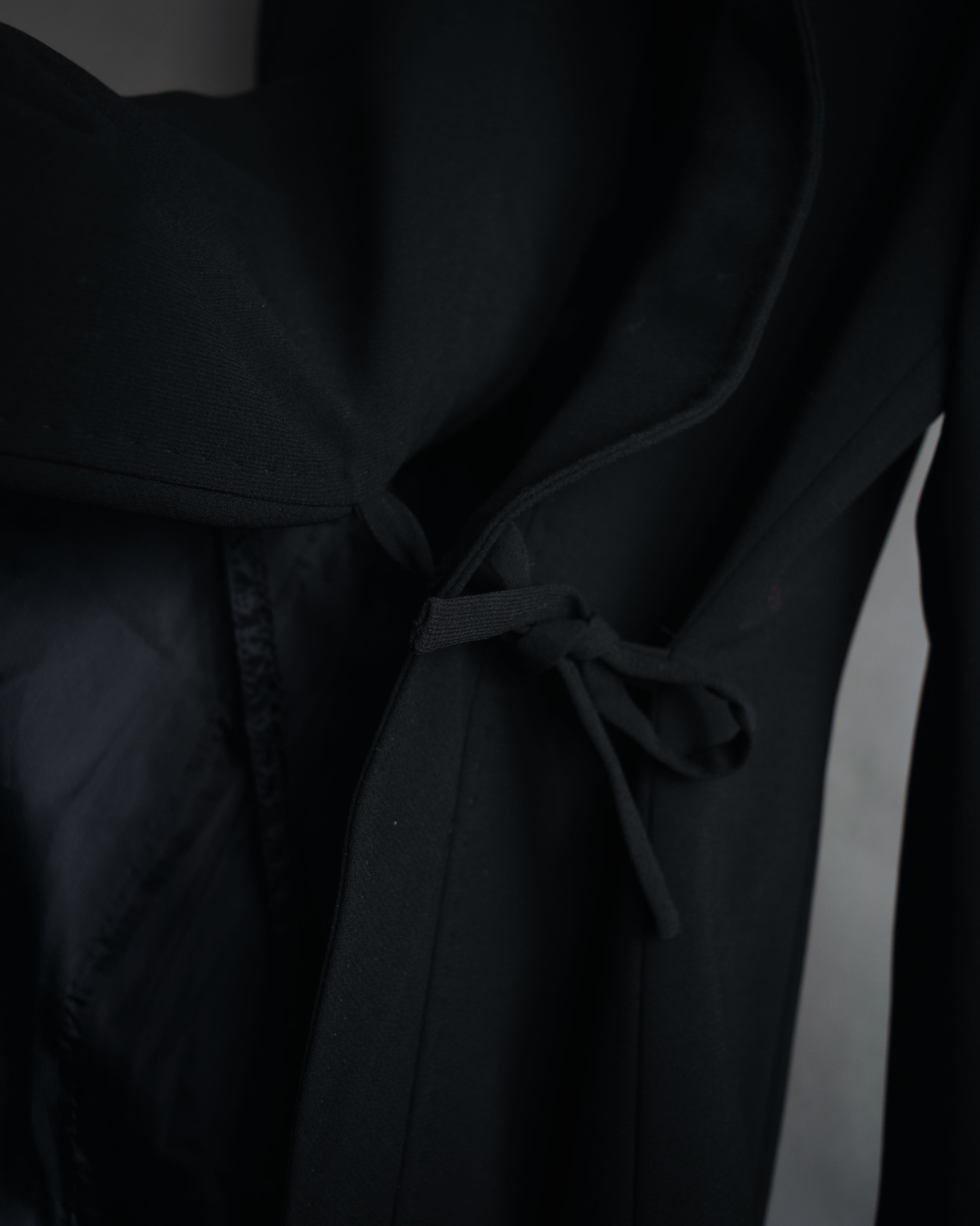 "Max Mara" 00’s Minimalist wrap-front structured jacket