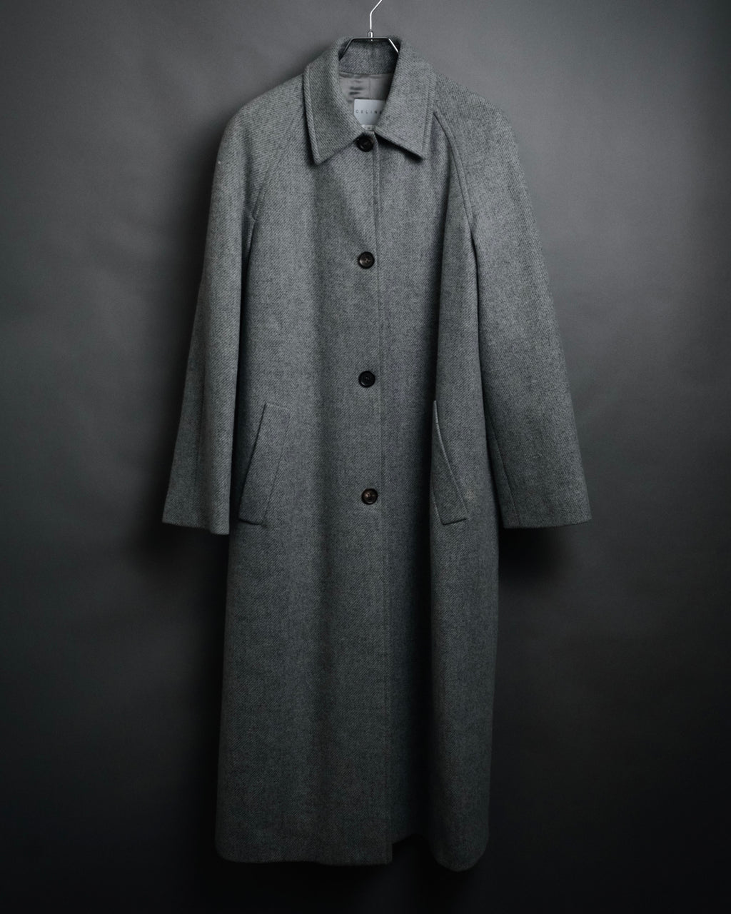 “CELINE” 2012-2016 Minimal raglan long coat