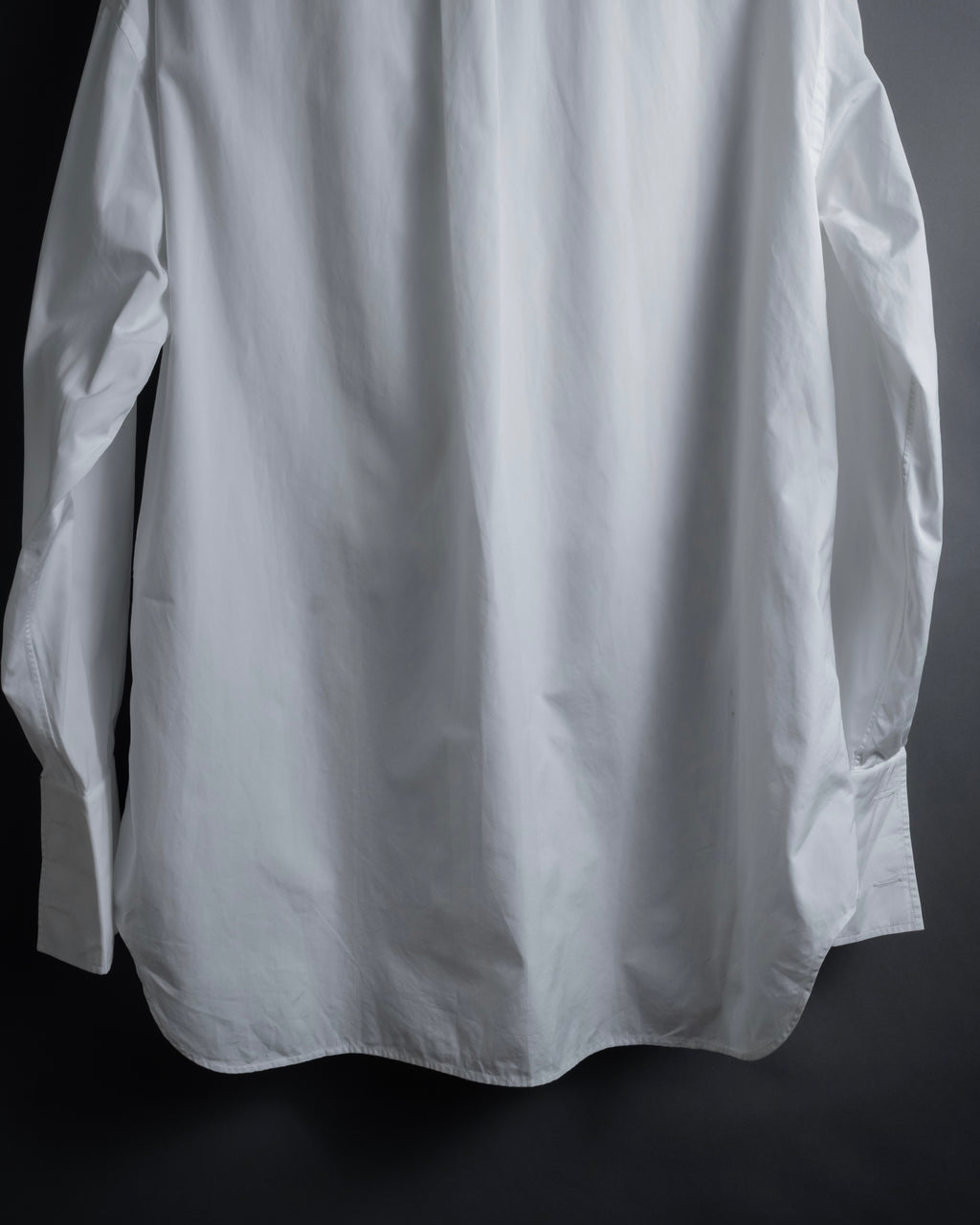 "CHANEL" 96's Spring collection tuck pleats shirt