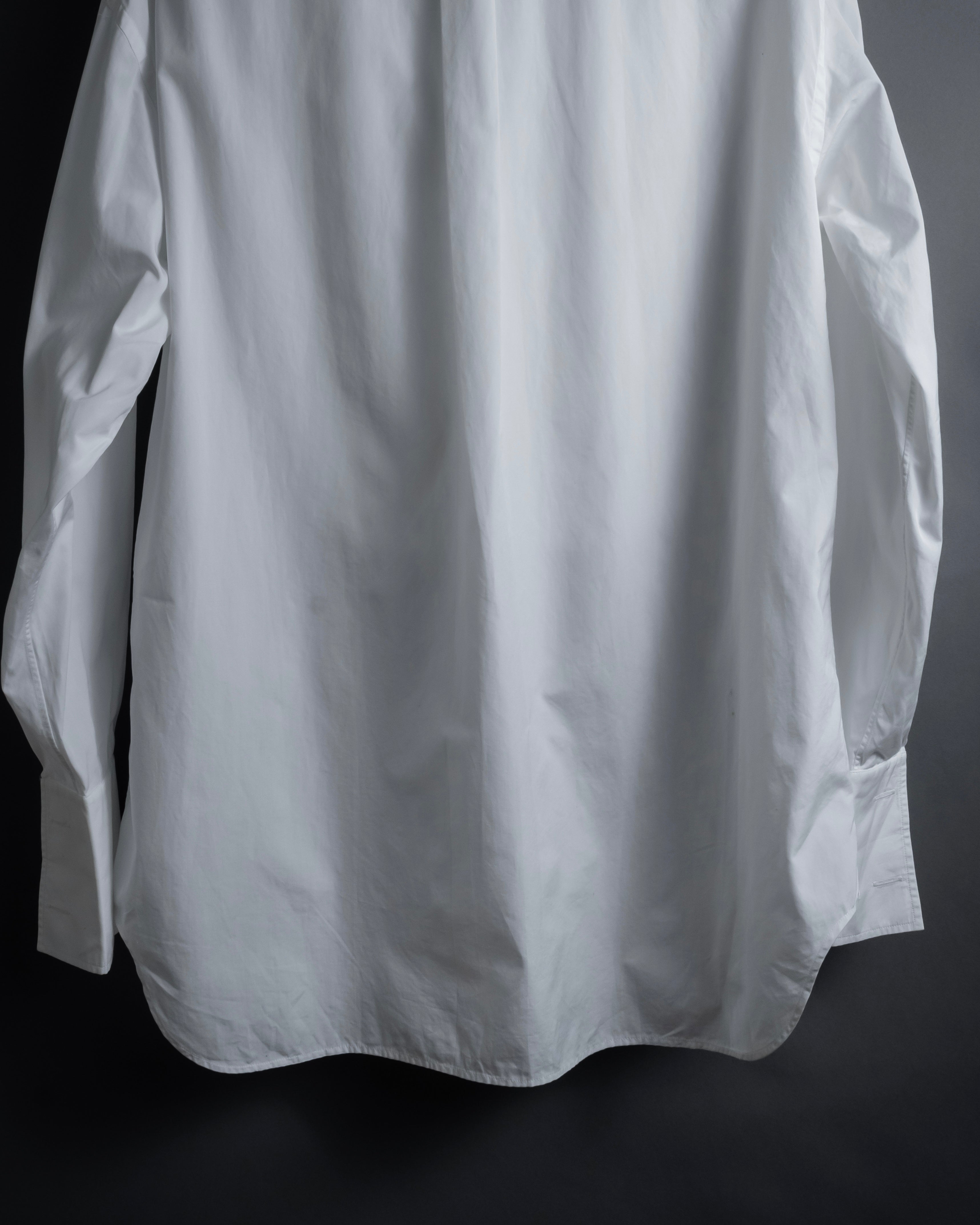 "CHANEL" 96's Spring collection tuck pleats shirt