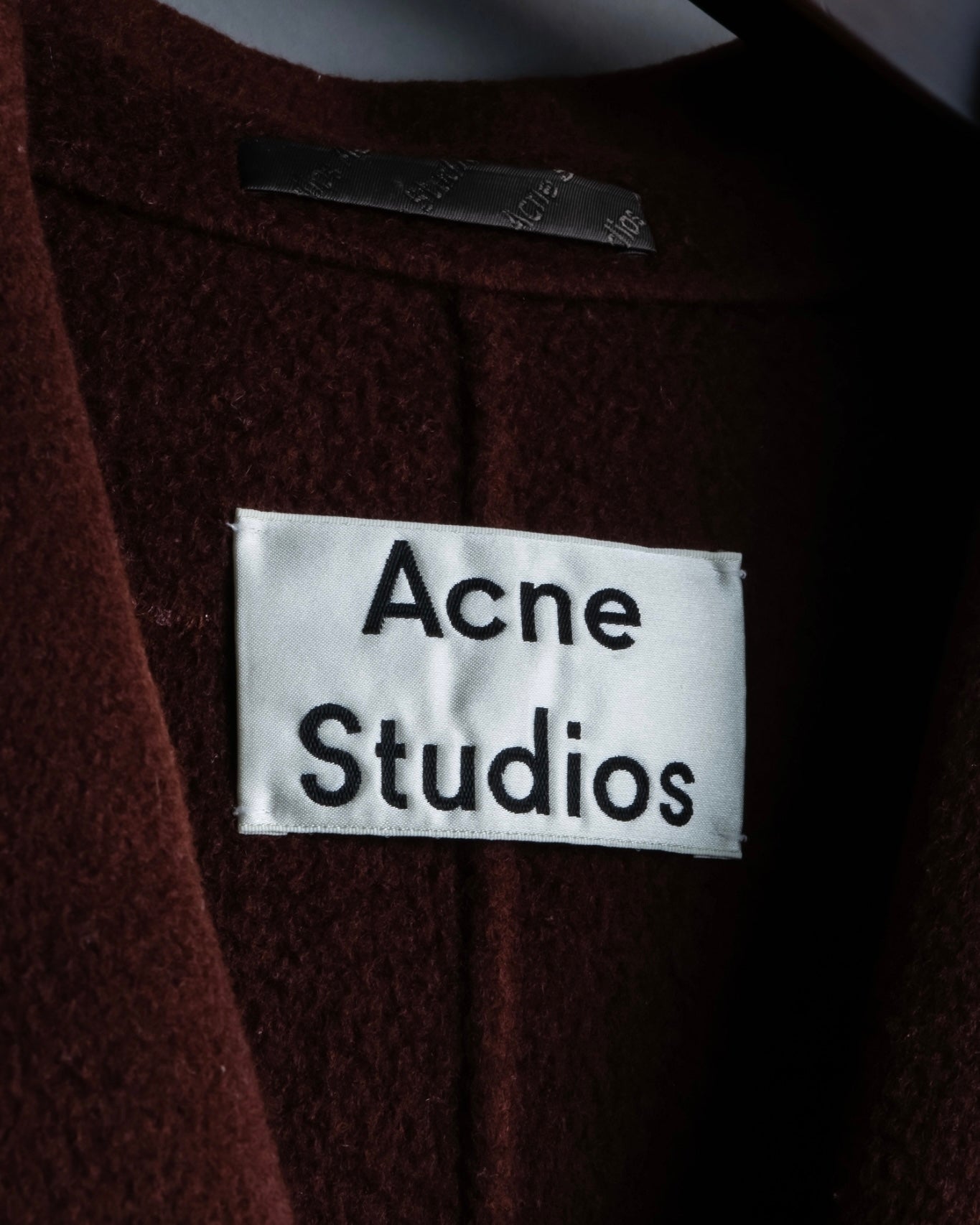 "Acne Studios" beautiful silhouette long chester coat