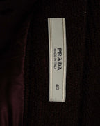 "PRADA" Piping design brushed skirt type set up