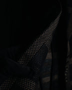 “TAE ASHIDA” 2008-2015 Structured border tweed jacket