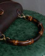 "GUCCI"「1947」 Bamboo handbag