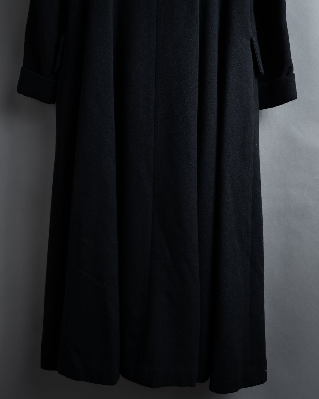 “KEITA MARUYAMA” Floral appliqué one-button chelsea coat