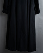 “KEITA MARUYAMA” Floral appliqué one-button chelsea coat